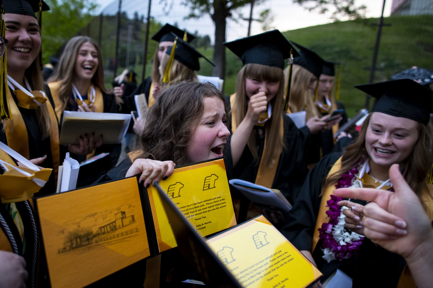 Billings West graduation